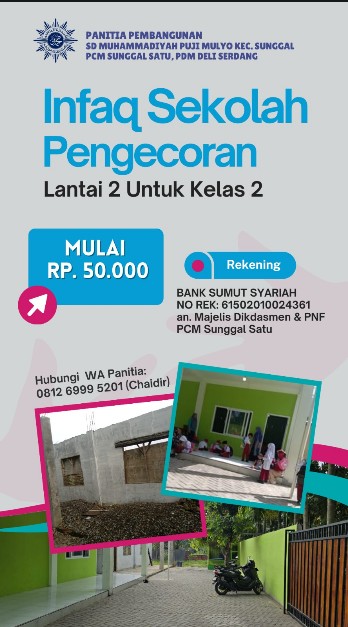 Infaq Sekolah Pengecoran